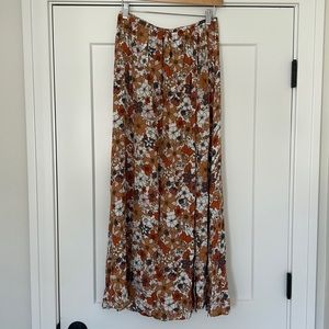 BB Dakota Floral Maxi Skirt